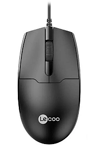 Mouse USB MS101 Lecoo Preto
