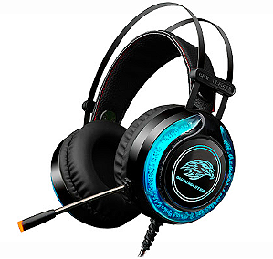 Headset Gamer RGB AR-S9 K-MEX Preto