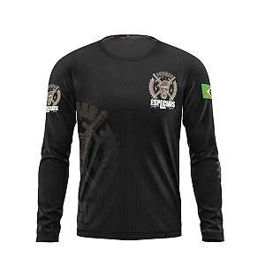 Camiseta manga longa Forças Especiais Brasil