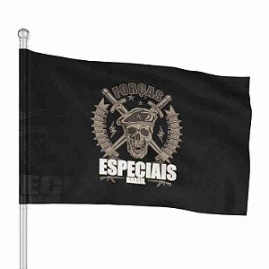 Bandeira 150 x 100   Forças Especiais Brasil