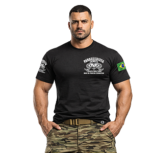 Camiseta Paraquedista Militar-Só Poucos Conseguem