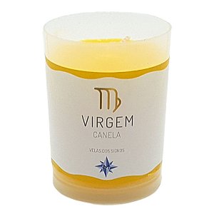 Vela Signo Virgem Vela Perfumada Virgem Canela 90g
