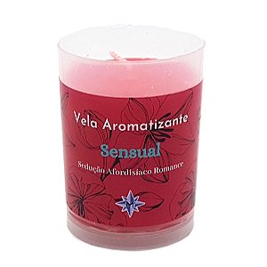 Vela Aromática Sensual Vela Perfumada Romance e Sedução  90g