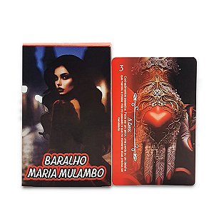 Baralho Taro Maria Mulambo com 36 Cartas Autoexplicativas