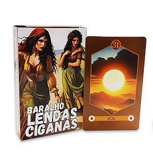 Baralho Taro das Lendas Ciganas Ajuda Espiritual