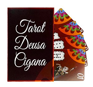 O Grande Baralho Tarot da Deusa Cigana 36 Cartas Completo