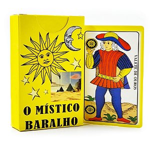 O Poderoso Baralho Tarô Místico com 40 Cartas e Livreto