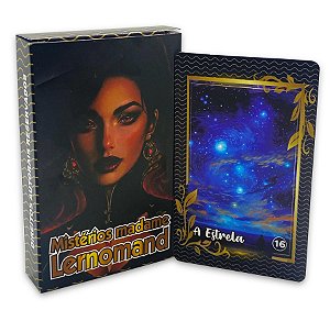 Baralho Tarô os Mistérios Madame Lenormand 36 Cartas