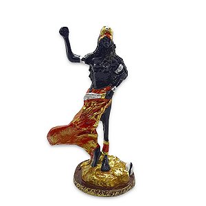 Imagem Yansâ Força dos Vendos Resina Umbanda Candomblé 15 cm