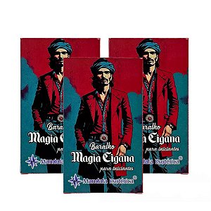 Kit Revenda 6 Baralhos Tarô Magia Cigana 36 Cartas