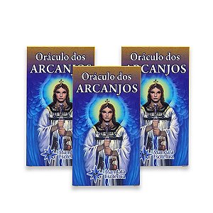 Kit Revenda 6 Taros Oráculo dos Arcanjos Proteção 45 Cartas