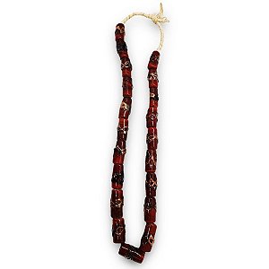 Monjolo Vermelho e Preto Ligação Espiritual Total 40 cm