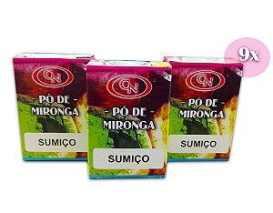 Kit Revenda Pó de Mironga Sumiço Completo 9 Unidades