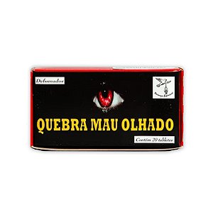 Defumador Quebra Mau Olhado Caixa com 20 Unidades