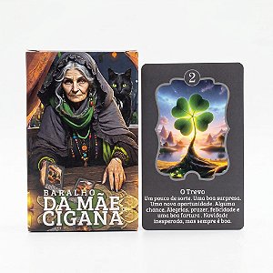 Baralho da Mãe Cigana 36 Cartas Autoexplicativas