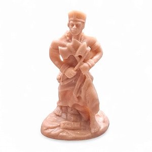 Imagem Xangô Jurtiça de Resina Resina para pintar 10 cm