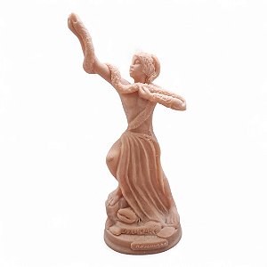 Estátua Oxumaré Renovação da Vida Resina para Pintar 15 cm