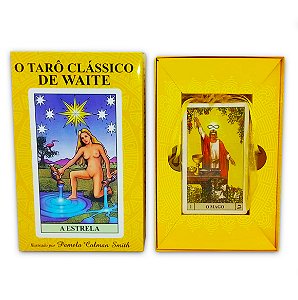 Tarô Clássico de Waite Pamela Colman Smith Caixa Edição Luxo