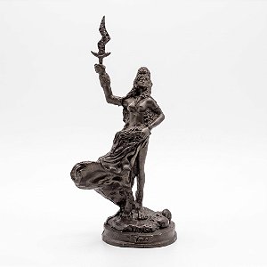 Imagem Iansâ Cor Cobre Força dos Vendos Resina Resina 15 cm