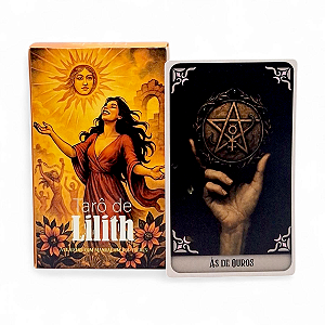 Tarô Baralho de Lilith 78 Cartas com Manual Explicativo