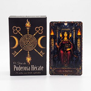 O Tarô da Poderosa Hécate 78 Cartas com Manual Explicativo