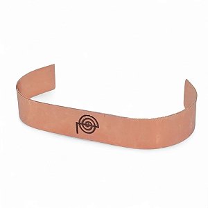 Pulseira Cobre Nome Chokurei em Laser Hebraico Unissex