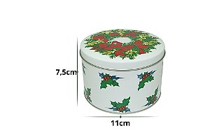 Lata Natal Guirlanda
