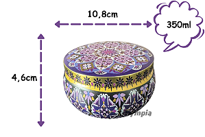 Lata Arabesco Violeta 350ml