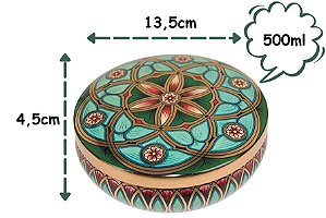 Lata Arabesco Verde 500ml
