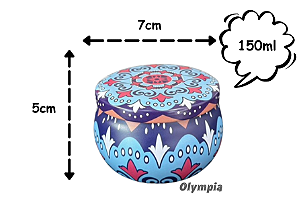 Lata Mandala Índigo 150ml