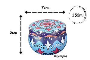 Lata Mandala Índigo 150ml