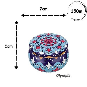 Lata Mandala Índigo 150ml