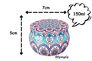 Lata Mandala Púrpures 150ml