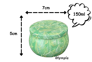 Lata Folhaara Green 150ml