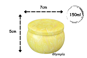 Lata Folhaara Yellow 150ml