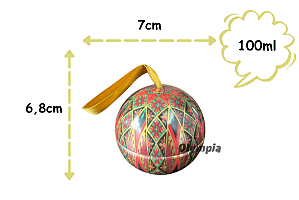 Lata Bolinha Natal Real 100ml