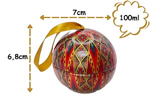 Lata Bolinha Natal Real 100ml
