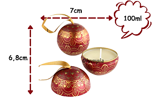 Lata Bolinha Rouge 100ml