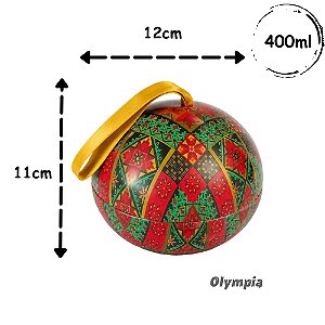 Lata Bola Natal Real 400ml Meister