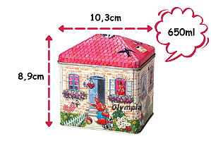 Lata Casinha Páscoa