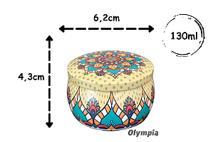 Lata Mosaico GeoAura 130ml