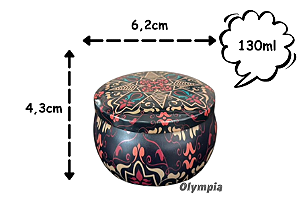 Lata Mandala Crepúsculo 130ml