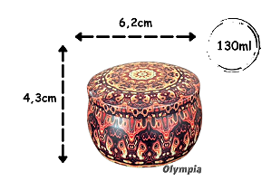 Lata Mandala Ônix 130ml