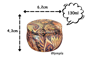 Lata Mosaico Wyvern 130ml