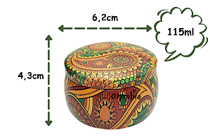 Lata Mandala Solstício 115ml