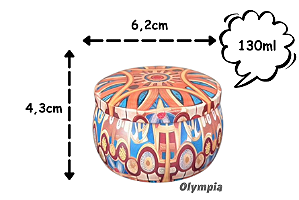 Lata Mandala Coroa do Sol 130ml