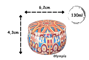 Lata Mandala Coroa do Sol 130ml