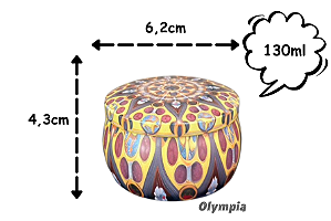 Lata Mandala Sândalo 130ml