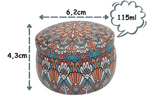 Lata Mandala Pavão 115ml