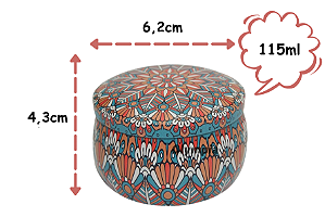 Lata Mandala Pavão 115ml